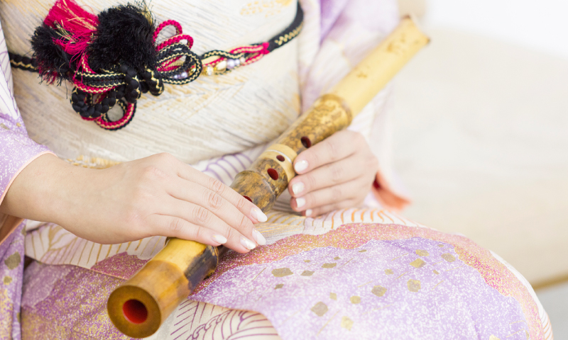 Bamboo Flute Orchestra 尺八奏者・辻本好美さん