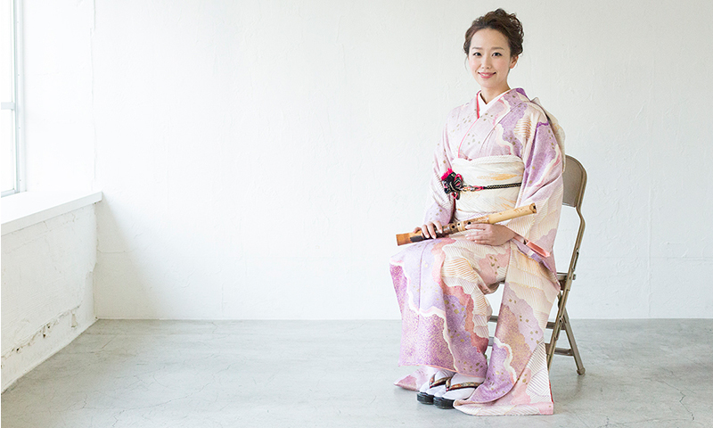 Bamboo Flute Orchestra 尺八奏者・辻本好美さん